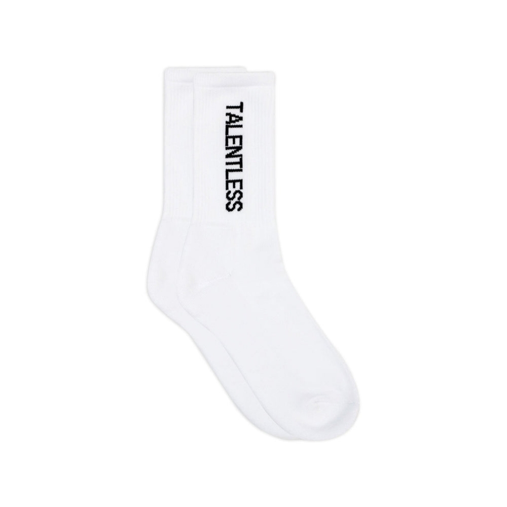 Talentless White Socks M/L
